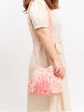 Load image into Gallery viewer, Fashion Handbag | Drawstring Tassel Geometric Shoulder Bag | handbag
