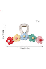 Load image into Gallery viewer, Multicolour Flowers Cute Hair Claw Clip | Accessories/Headwear
