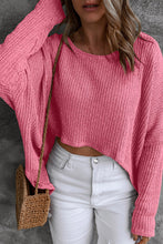 Load image into Gallery viewer, Bonbon Slouchy Dolman Sleeve High Low Sweater | Tops/Sweaters &amp; Cardigans
