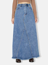 Load image into Gallery viewer, Maxi Denim Skirt
