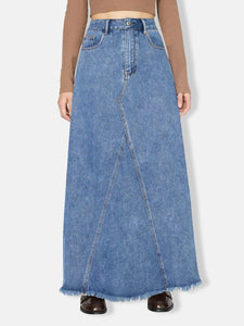 Maxi Denim Skirt