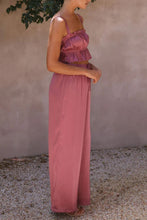 Load image into Gallery viewer, Wide Leg Pants Set | Ruffled Sleeveless Top and Pants
