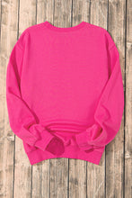 Load image into Gallery viewer, Graphic Sweatshirt | Strawberry Pink Double Heart Patch
