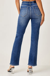 Straight Jeans | RISEN Mid Rise Slim Jeans