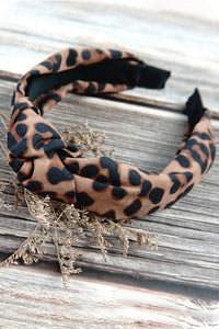 Headband | Leopard Bow Knotted Headband