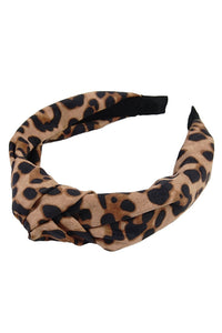 Headband | Leopard Bow Knotted Headband