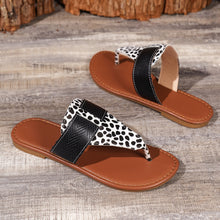 Load image into Gallery viewer, Fashion Sandals | Animal Print Open Toe Sandals
