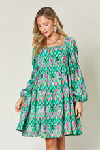 Load image into Gallery viewer, Womens Dress | Double Take Full Size Printed Long Sleeve Dress | Dresses/Floral Dresses
