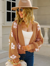 Load image into Gallery viewer, Angel Wings Flower Cardigan Sweater
