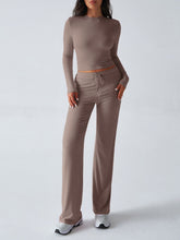 Load image into Gallery viewer, Long Sleeve Top and Pants Set
