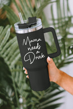 Load image into Gallery viewer, Black Mama Needs A Drink Stainless Steel Portable Cup 40oz | Accessories/Tumblers
