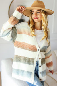 Soft Fuzzy Sweater Cardigan