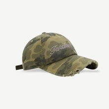 Load image into Gallery viewer, Fashion Accessory Hat | Letter Graphic Camouflage Cotton Hat | Accessories/Hats &amp; Caps
