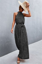 Load image into Gallery viewer, Grecian Casual Maxi Dress | Tie Waist Sleeveless
