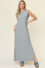 Load image into Gallery viewer, Pink Maxi Dress | Full Size Mock Neck Dress
