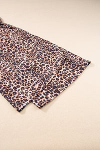 Desert Palm Boho Leopard Wide Leg Pants | Bottoms/Pants & Culotte