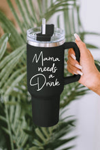 Load image into Gallery viewer, Black Mama Needs A Drink Stainless Steel Portable Cup 40oz | Accessories/Tumblers

