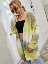 Load image into Gallery viewer, Gradient Open Front Cardigan Sweater
