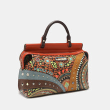 Load image into Gallery viewer, Stitch Detail Nicole Lee Handbag | USA Inlaid Stud Handbag
