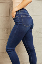 Load image into Gallery viewer, Blue Jeans-BAYEAS Mid Rise Slim Blue Jeans | Blue Jeans
