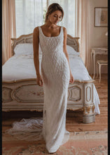 Load image into Gallery viewer, Mermaid Wedding Dress-Beaded Sequined Mermaid Wedding Dress | Wedding Dresses
