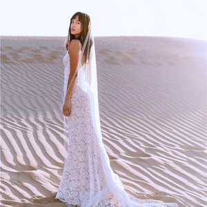 Bohemian Wedding Dress-Lace Mermaid Beach Wedding Dress | Wedding Dresses