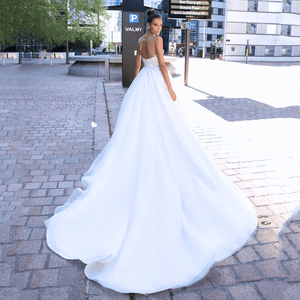 Bohemian Wedding Dress-Lace Princess Bridal  Gown
