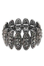 Load image into Gallery viewer, Fashion Bracelet | Rhinestone Oval Stretch Bracelet
