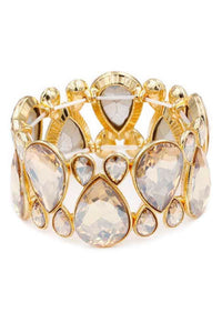 Fashion Bracelet | Gem Crystal Stone Stretch Bracelet