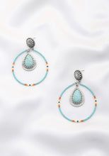 Load image into Gallery viewer, Fashion Earrings | Rodeo Western Style Stone Earrings
