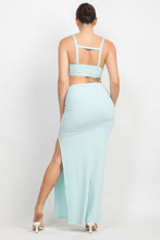 Load image into Gallery viewer, Maxi Dress | Cutout Side Slit Maxi Dress
