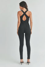 Load image into Gallery viewer, Black Solid Color Jumpsuit
