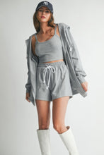 Load image into Gallery viewer, Cozy Grey 3 Piece Sweater Set
