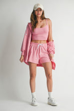 Load image into Gallery viewer, Cozy Pink 3 Piece Sweater Set
