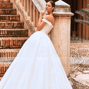 Ball Gown Wedding Dress-Sweetheart Lace Up Bridal Gown | Wedding Dresses