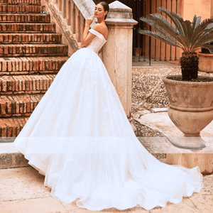 Ball Gown Wedding Dress-Sweetheart Lace Up Bridal Gown | Wedding Dresses