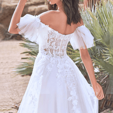 Load image into Gallery viewer, Country Beach Wedding Dress-A Line Bridal Gown | Wedding Dresses
