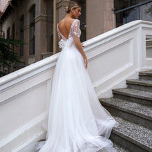 Load image into Gallery viewer, Beach Wedding Dress-Princess Bridal Gown | Wedding Dresses
