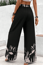 Load image into Gallery viewer, Womens Pants-Drawstring High Waist Relax Fit Long Pants | pants
