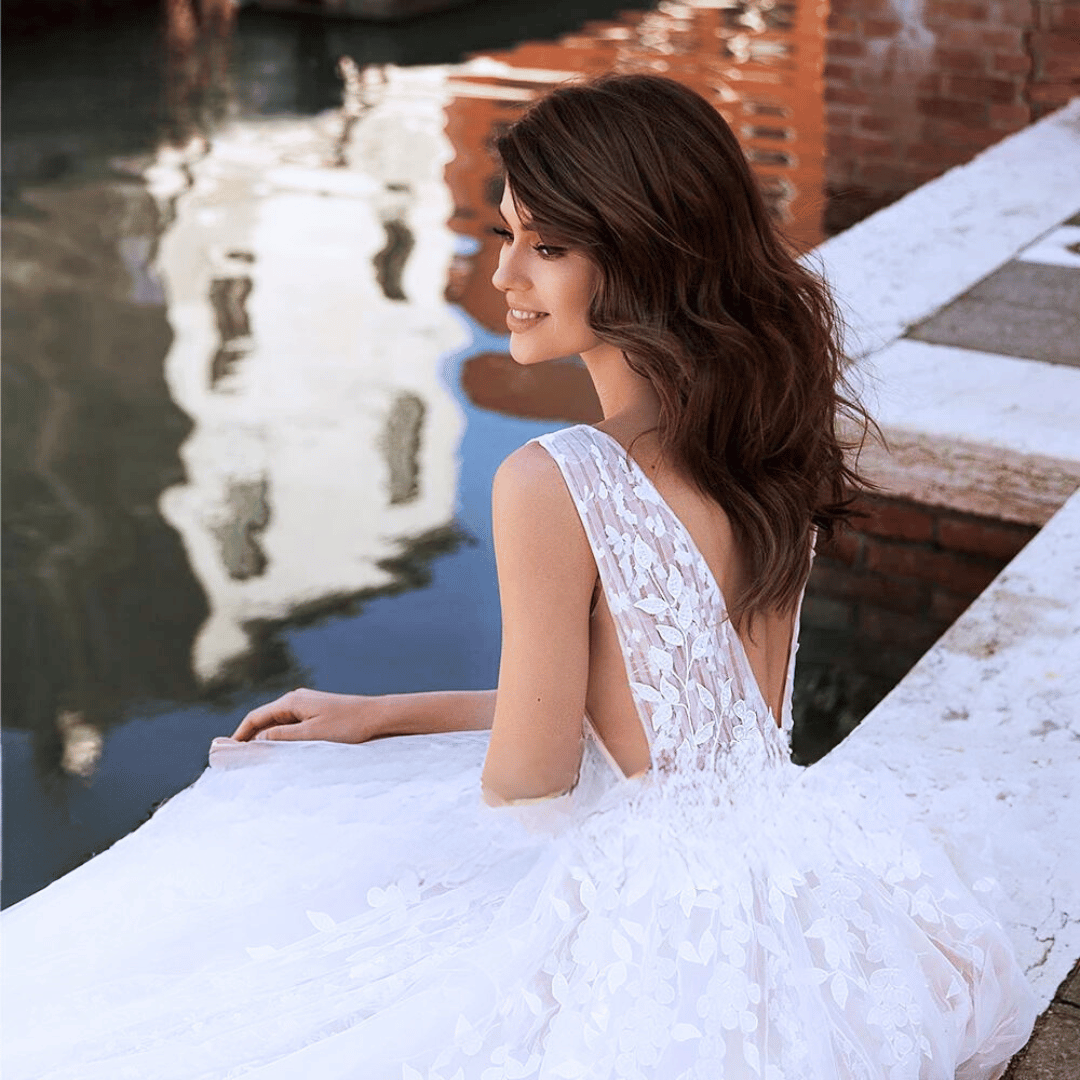 Lace Wedding Dress-A Line Bridal Wedding Gown | Wedding Dresses