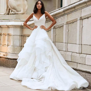 Princess Wedding Dress-Elegant Puffy Ruffles Wedding Dress | Wedding Dresses