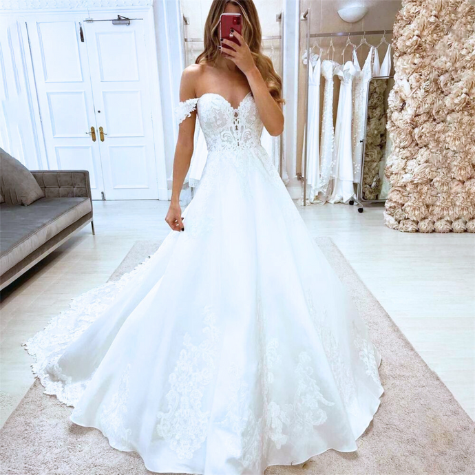 Bohemian Wedding Dress-Lace Beach Wedding Dress | Wedding Dresses