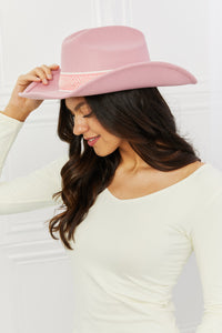 Fashion Hat-Fashion Accessory Hat | Pink Barbie Cowboy Hat | Accessories/Hats & Caps