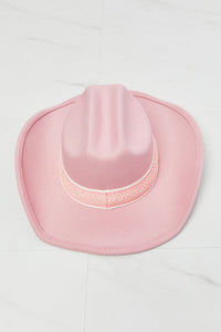 Fashion Hat-Fashion Accessory Hat | Pink Barbie Cowboy Hat | Accessories/Hats & Caps