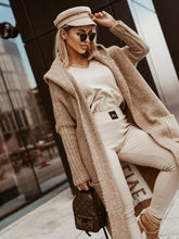 Load image into Gallery viewer, Womens Sweater-Full Size SIMPLY LIVE Hooded Cardigan | sweater
