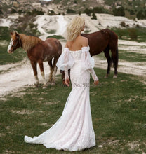 Load image into Gallery viewer, Elegant Wedding Dress-Sweetheart Bridal Detachable Sleeves
