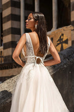 Load image into Gallery viewer, Bohemian Wedding Dress-Sexy Backless Beach Wedding Dress | Wedding Dresses
