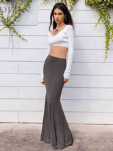 Load image into Gallery viewer, Womens Skirt-High Waist Floor Length Skirt
