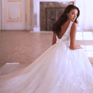 Lace Wedding Dress- Long Sleeve Vintage Wedding Dress | Wedding Dresses