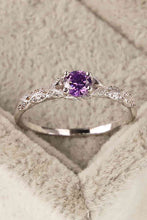 Load image into Gallery viewer, Fine Jewelry Ring-Inlaid Amethyst 4-Prong Ring | Accessories/Jewelry
